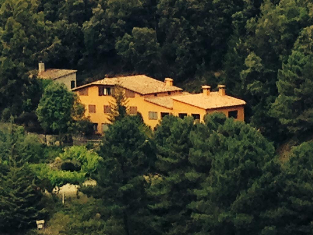 Hostal L'Ou De Reig Montseny Exterior foto